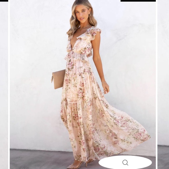 Vici floral maxi dress - Picture 5 of 14